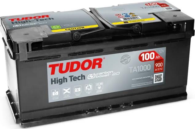 Tudor TA1000 - Startera akumulatoru baterija autodraugiem.lv