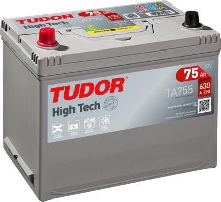 Tudor TA755 - Startera akumulatoru baterija autodraugiem.lv