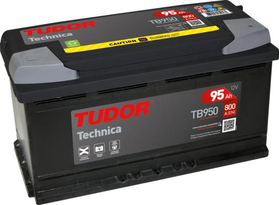 Tudor TB950 - Startera akumulatoru baterija autodraugiem.lv