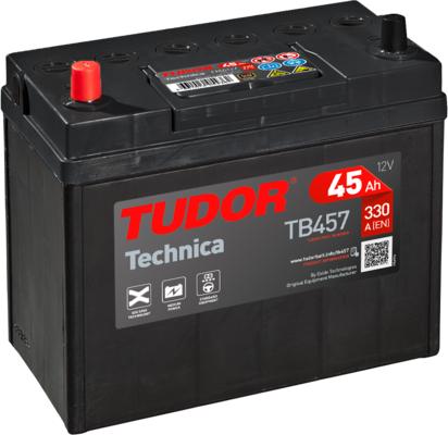 Tudor TB457 - Startera akumulatoru baterija autodraugiem.lv
