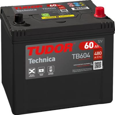 Tudor TB604 - Startera akumulatoru baterija autodraugiem.lv