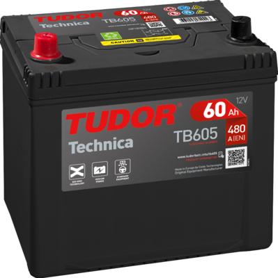 Tudor TB605 - Startera akumulatoru baterija autodraugiem.lv