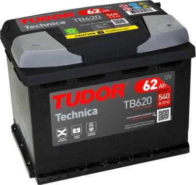 Tudor TB620 - Startera akumulatoru baterija autodraugiem.lv