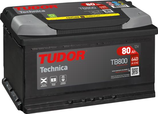 Tudor TB800 - Startera akumulatoru baterija autodraugiem.lv