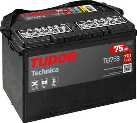 Tudor TB708 - Startera akumulatoru baterija autodraugiem.lv