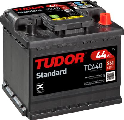 Tudor TC440 - Startera akumulatoru baterija autodraugiem.lv