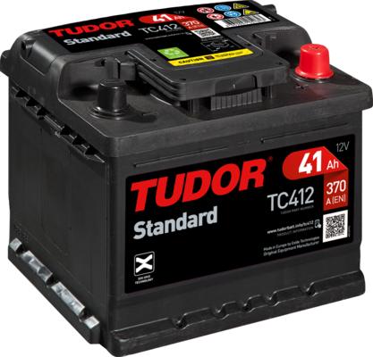 Tudor TC412 - Startera akumulatoru baterija autodraugiem.lv