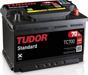 Tudor TC700 - Startera akumulatoru baterija autodraugiem.lv