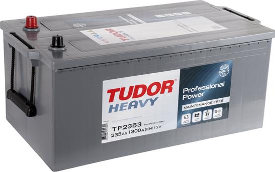 Tudor TE2253 - Startera akumulatoru baterija autodraugiem.lv