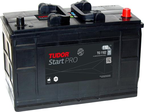 Tudor TG1102 - Startera akumulatoru baterija autodraugiem.lv