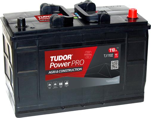 Tudor TJ1102 - Startera akumulatoru baterija autodraugiem.lv
