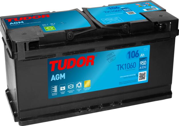 Tudor TK1060 - Startera akumulatoru baterija autodraugiem.lv