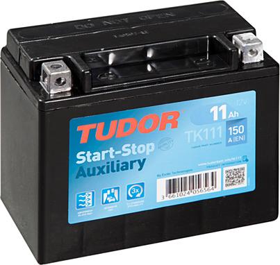 Tudor TK111 - Startera akumulatoru baterija autodraugiem.lv