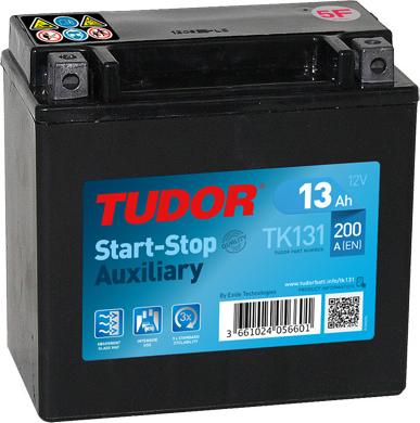 Tudor TK131 - Startera akumulatoru baterija autodraugiem.lv