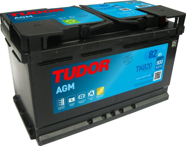 Tudor TK820 - Startera akumulatoru baterija autodraugiem.lv