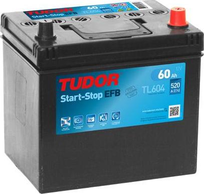 Tudor TL604 - Startera akumulatoru baterija autodraugiem.lv