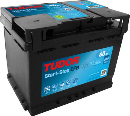 Tudor TL600 - Startera akumulatoru baterija autodraugiem.lv