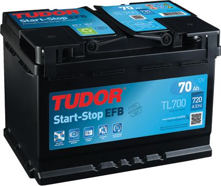 Tudor TL700 - Startera akumulatoru baterija autodraugiem.lv
