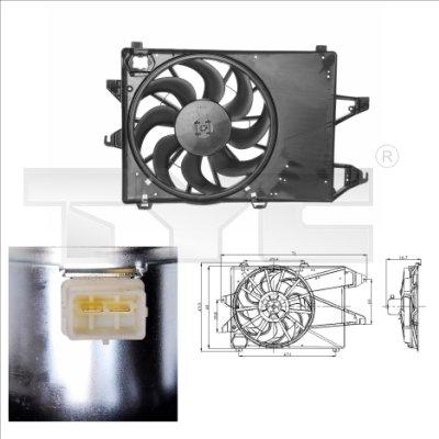TYC 810-0001 - Ventilators, Motora dzesēšanas sistēma autodraugiem.lv