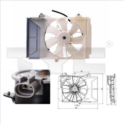 TYC 836-0015 - Ventilators, Motora dzesēšanas sistēma autodraugiem.lv