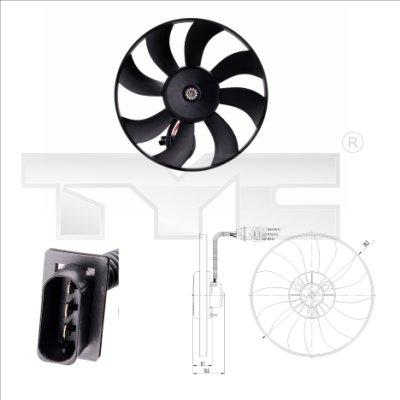 TYC 837-0020 - Ventilators, Motora dzesēšanas sistēma autodraugiem.lv