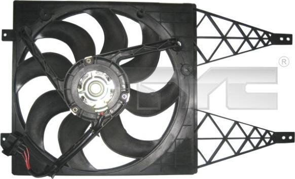 TYC 837-1009 - Ventilators, Motora dzesēšanas sistēma autodraugiem.lv