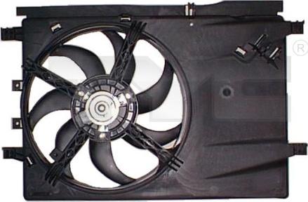 TYC 825-1010 - Ventilators, Motora dzesēšanas sistēma autodraugiem.lv