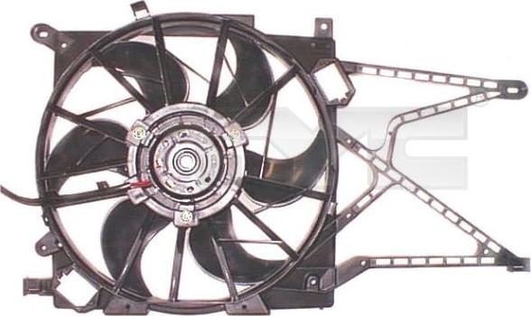 TYC 825-1017 - Ventilators, Motora dzesēšanas sistēma autodraugiem.lv