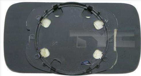 TYC 301-0001-1 - Spoguļstikls, Ārējais atpakaļskata spogulis autodraugiem.lv