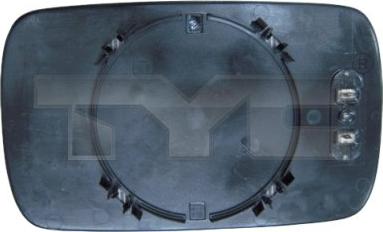 TYC 303-0001-1 - Spoguļstikls, Ārējais atpakaļskata spogulis autodraugiem.lv