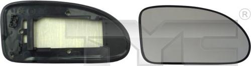 TYC 310-0027-1 - Spoguļstikls, Ārējais atpakaļskata spogulis autodraugiem.lv