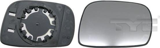 TYC 325-0055-1 - Spoguļstikls, Ārējais atpakaļskata spogulis autodraugiem.lv