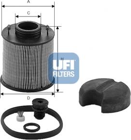 UFI 44.003.00 - Karbamīda filtrs autodraugiem.lv