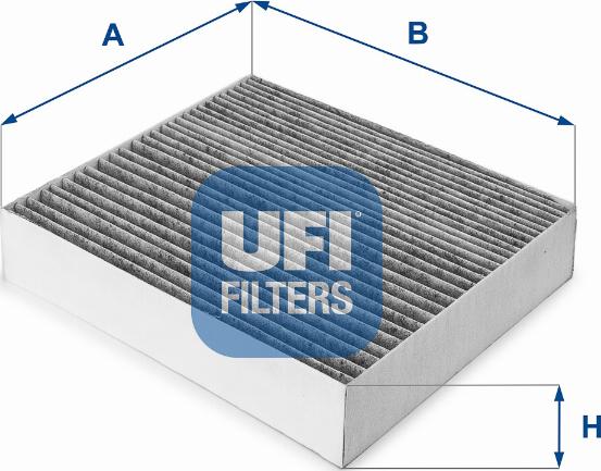 UFI 54.144.00 - Filtrs, Salona telpas gaiss autodraugiem.lv