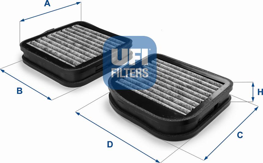 UFI 54.141.00 - Filtrs, Salona telpas gaiss autodraugiem.lv