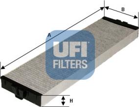 UFI 54.157.00 - Filtrs, Salona telpas gaiss autodraugiem.lv