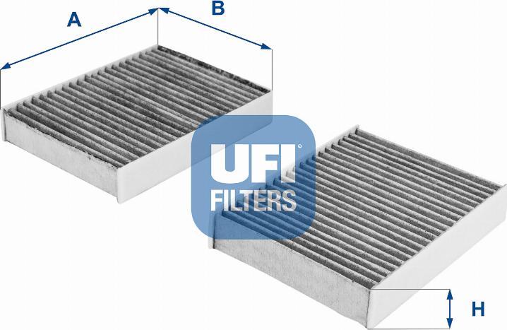 UFI 54.104.00 - Filtrs, Salona telpas gaiss autodraugiem.lv