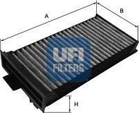 UFI 54.125.00 - Filtrs, Salona telpas gaiss autodraugiem.lv