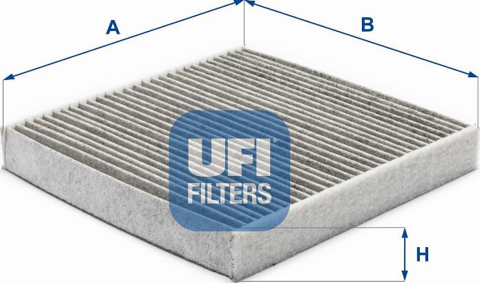 UFI 54.122.00 - Filtrs, Salona telpas gaiss autodraugiem.lv