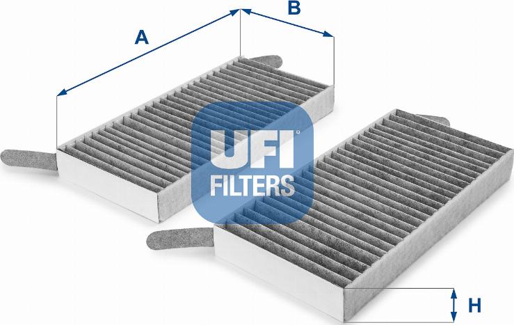 UFI 54.173.00 - Filtrs, Salona telpas gaiss autodraugiem.lv