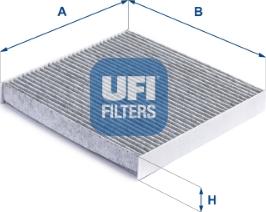 UFI 54.306.00 - Filtrs, Salona telpas gaiss autodraugiem.lv