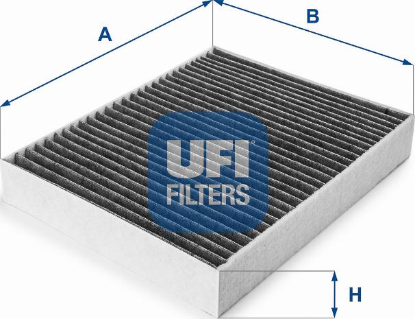 UFI 54.312.00 - Filtrs, Salona telpas gaiss autodraugiem.lv