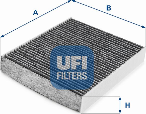 UFI 54.296.00 - Filtrs, Salona telpas gaiss autodraugiem.lv