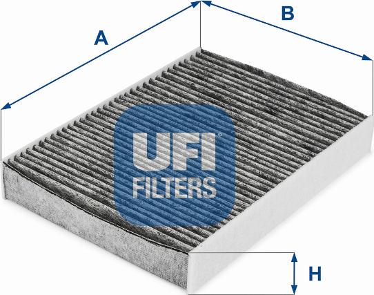 UFI 54.291.00 - Filtrs, Salona telpas gaiss autodraugiem.lv