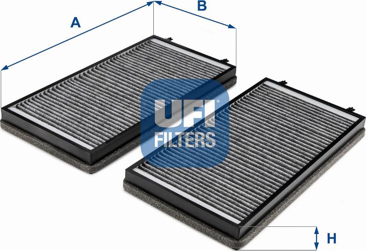 UFI 54.240.00 - Filtrs, Salona telpas gaiss autodraugiem.lv