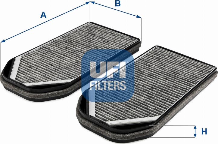 UFI 54.242.00 - Filtrs, Salona telpas gaiss autodraugiem.lv