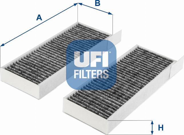 UFI 54.254.00 - Filtrs, Salona telpas gaiss autodraugiem.lv