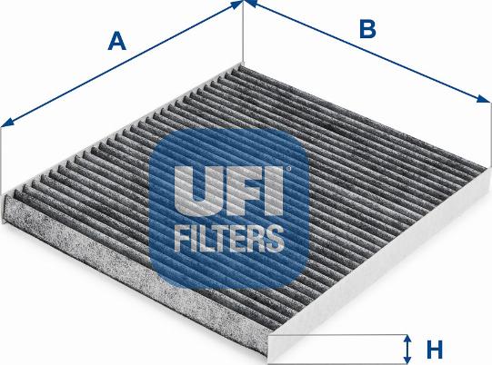 UFI 54.256.00 - Filtrs, Salona telpas gaiss autodraugiem.lv