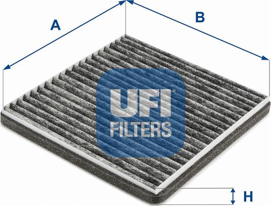 UFI 54.253.00 - Filtrs, Salona telpas gaiss autodraugiem.lv