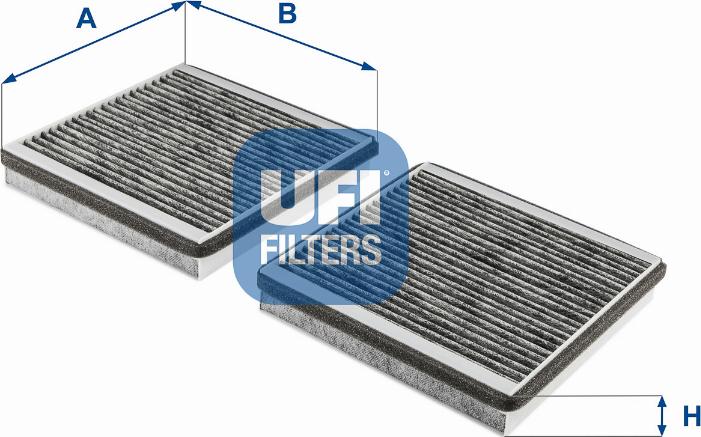 UFI 54.252.00 - Filtrs, Salona telpas gaiss autodraugiem.lv